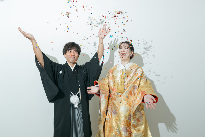 小物を使用して楽しく撮影