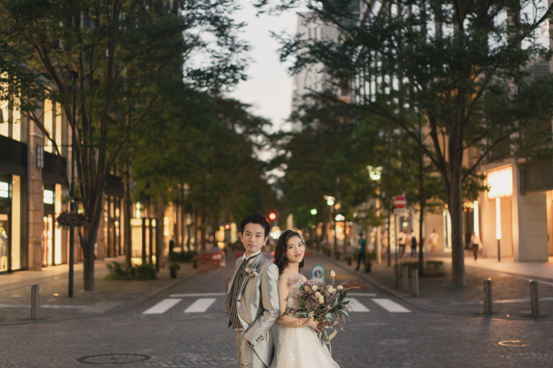 道の真ん中で♪