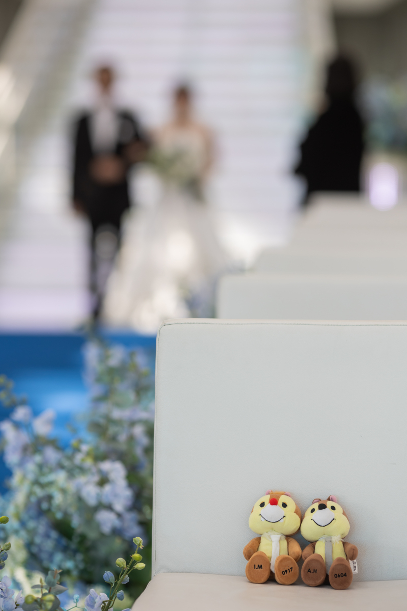 可愛らしい参列者