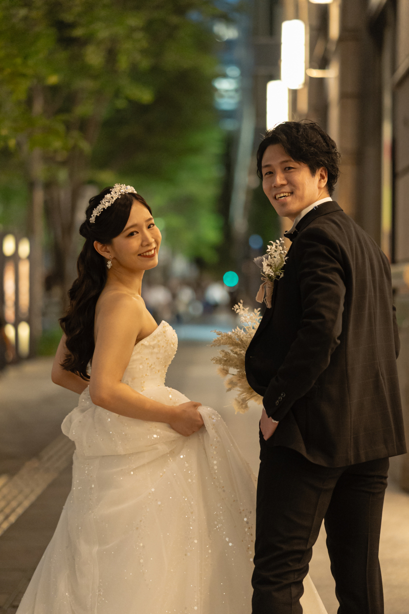 さり気ない見返りポーズがナチュラルで素敵でした♡