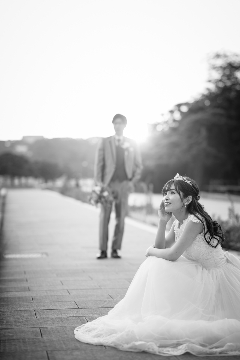 お座りショット