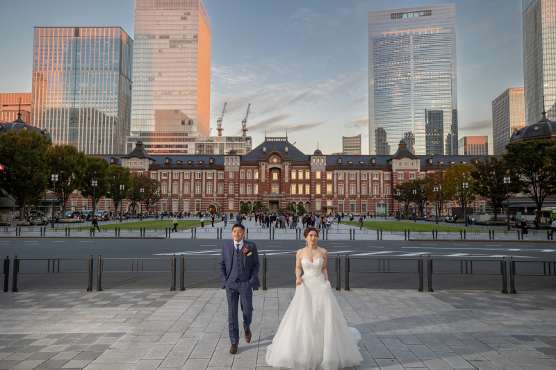 都会のど真ん中で♡