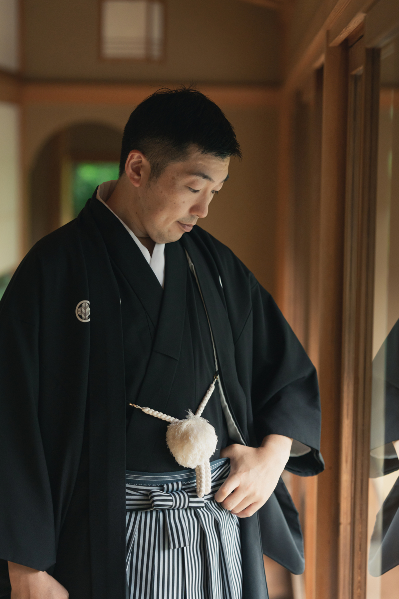 新郎さまのソロショットもバッチリ