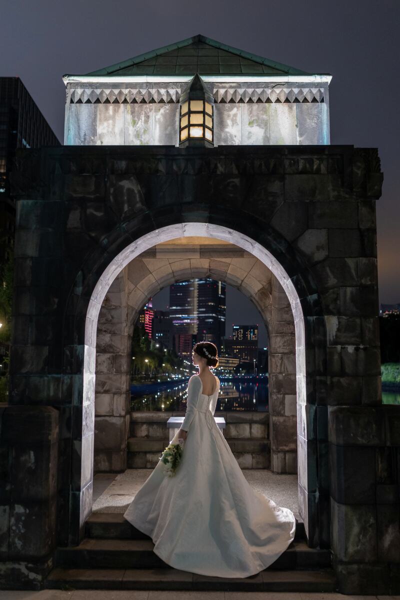 和田倉門にて！