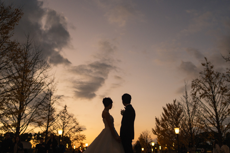 シルエットショット！