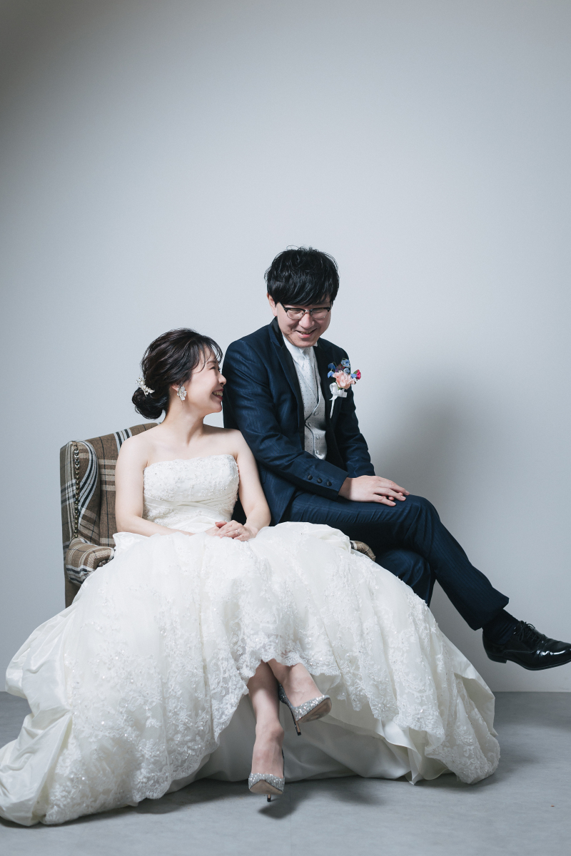 スタジオに戻ってご家族と♡