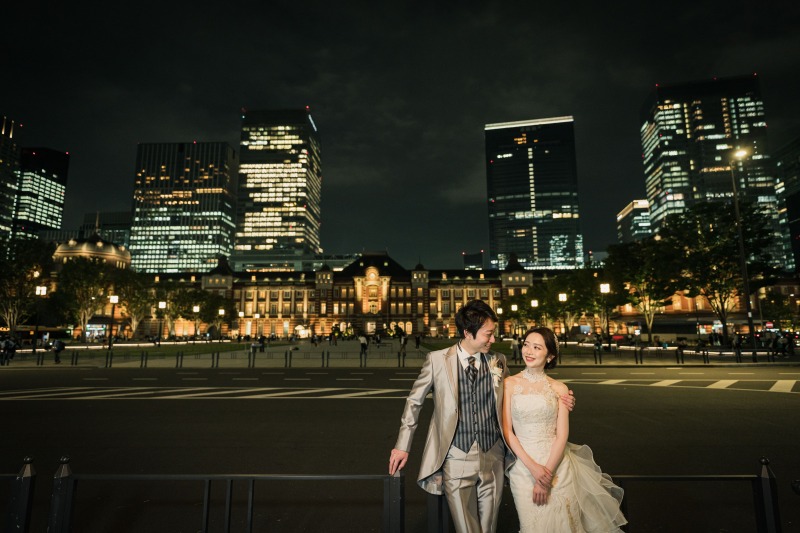 駅前でラストカット