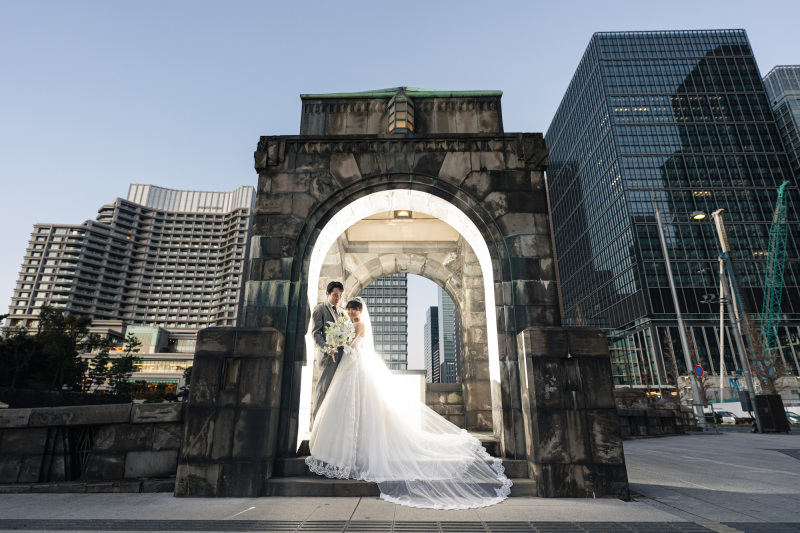 和田倉門のガゼボで