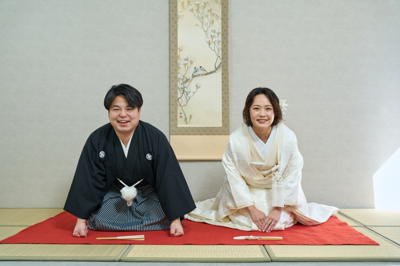 お辞儀ショット！