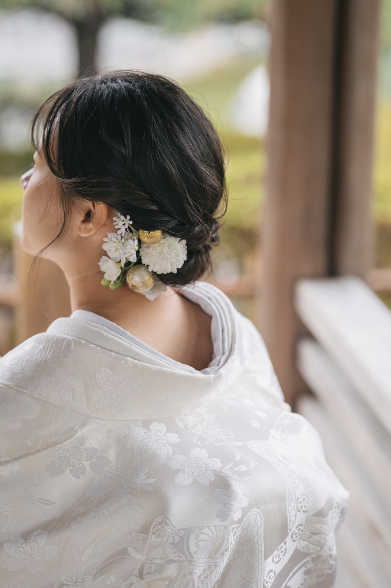 新婦様のヘアスタイル！
