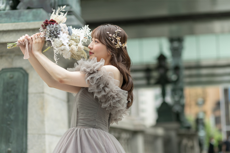 新婦様のソロショット