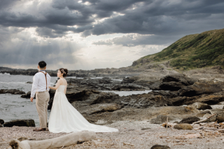 自然とお2人の大好きを存分に詰めこんだ素敵ショットです！！
