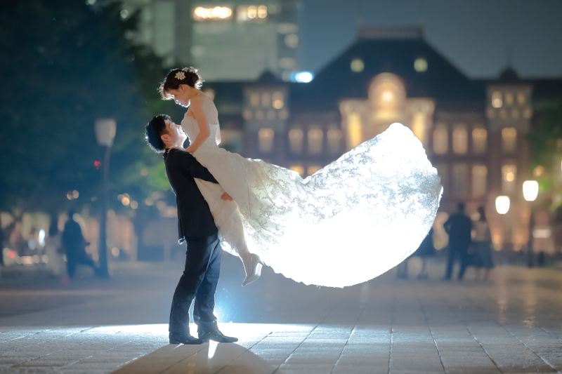 ドレスをライティング！