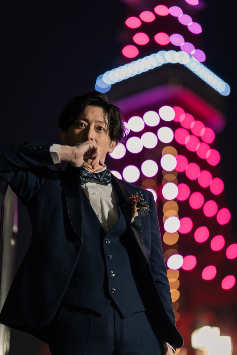 クールなご新郎ソロショット!