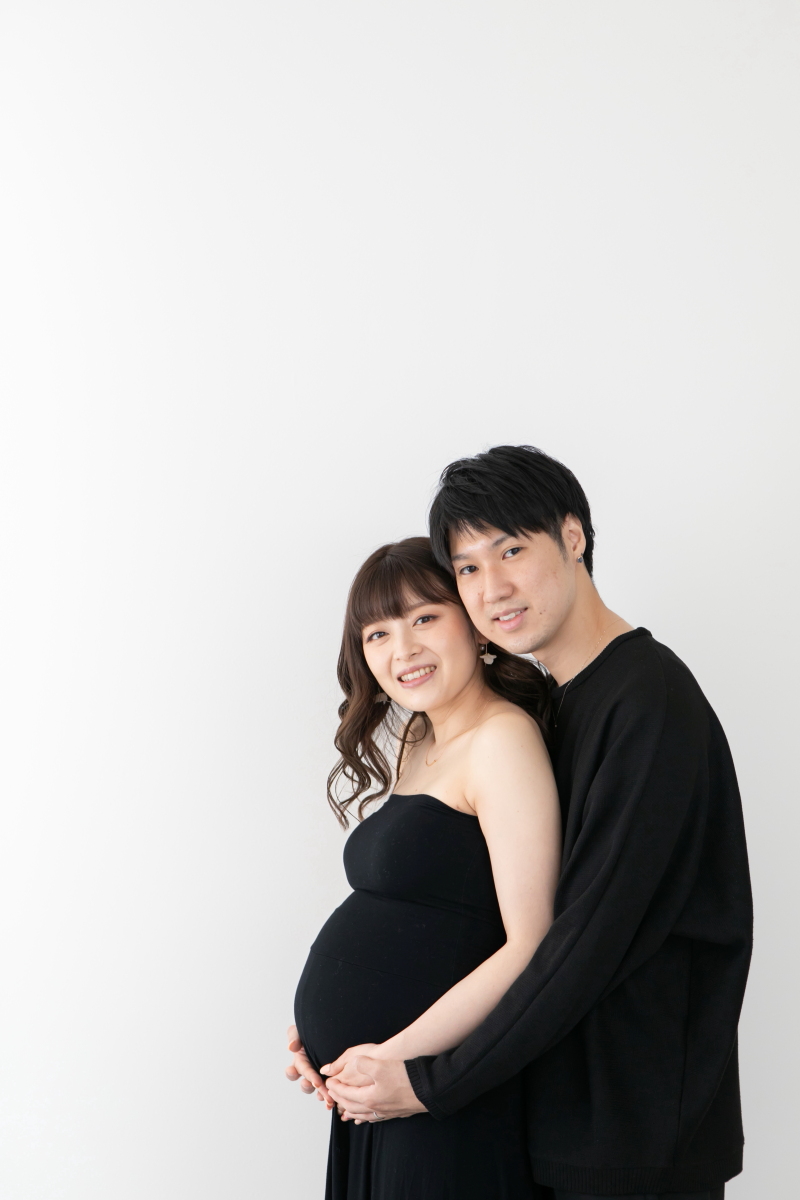 【マタニティフォト】スタジオで気軽に♪