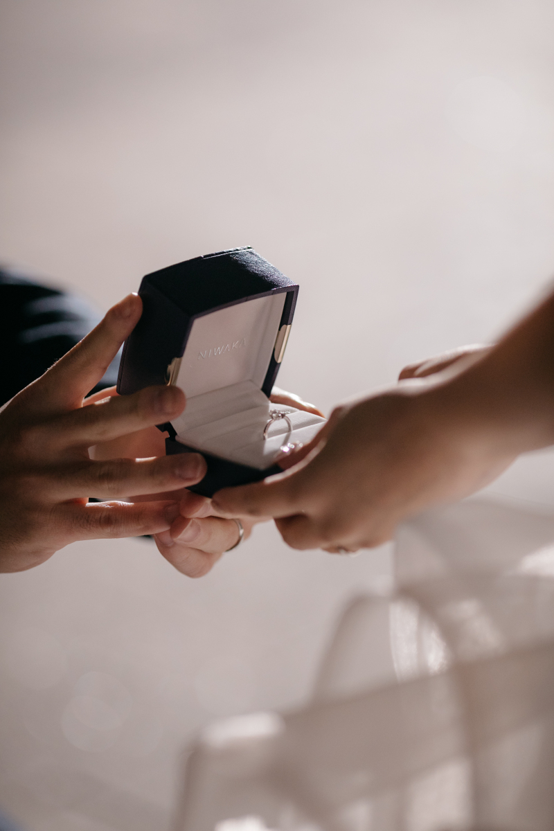 印象的なプロポーズシーン