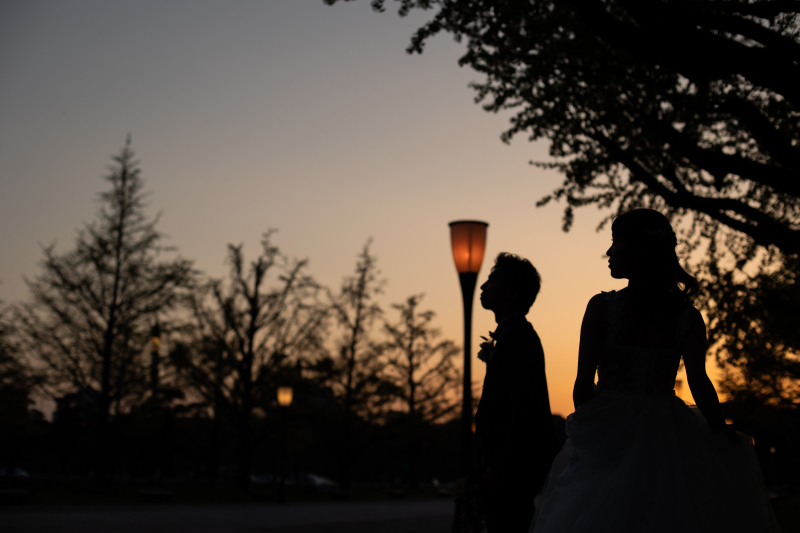 シルエットショット