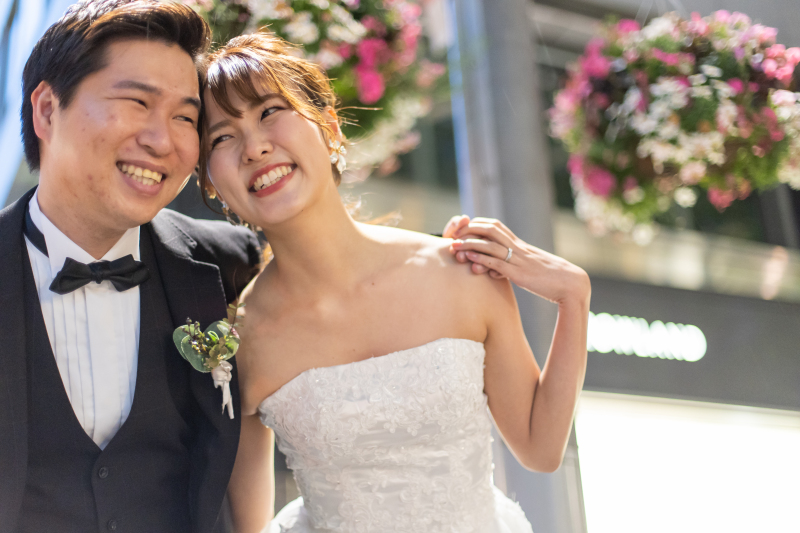 頭をこっつんこ♡