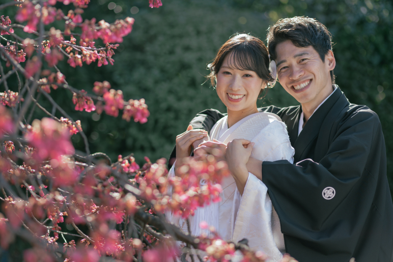 目白庭園にて！