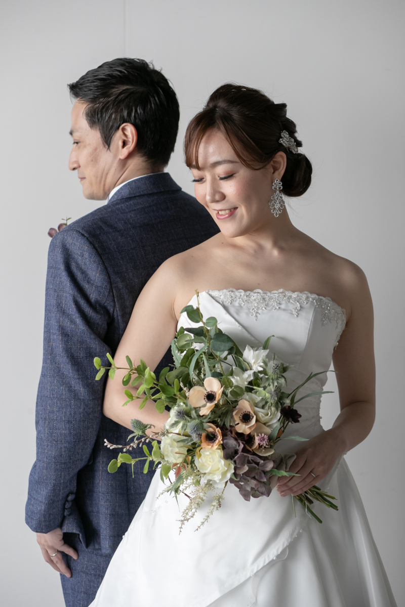 まずはスタジオ撮影！