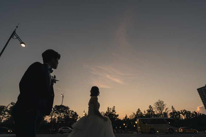 トワイライトタイムの美しい空