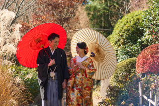目白庭園と東京タワーでの撮影！