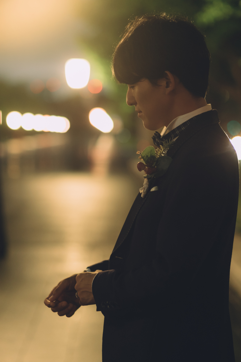 ご新郎様ソロショット