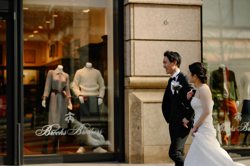 仲通りブティック前で