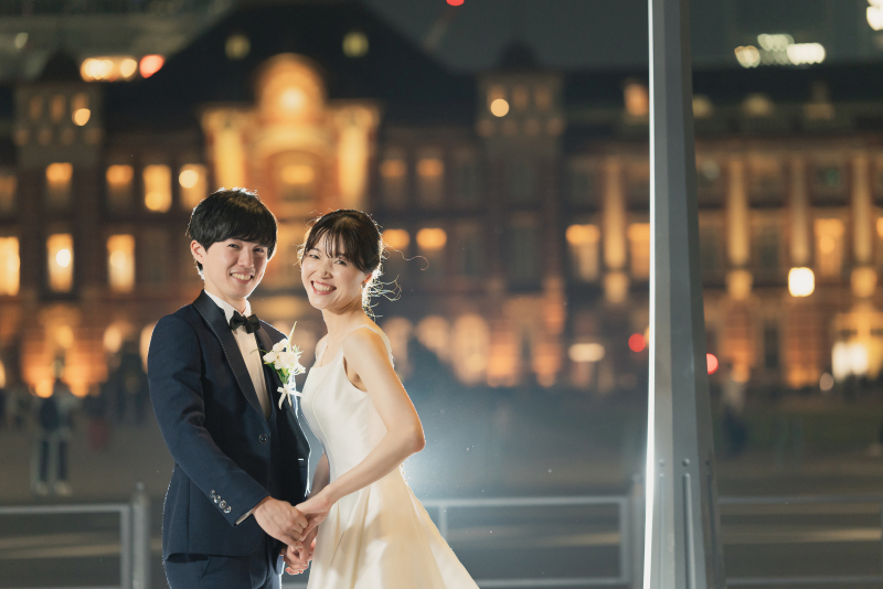 背後からもライティング!