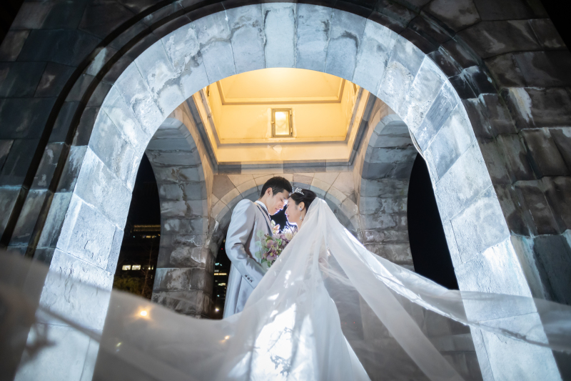 ベールの美しいショット