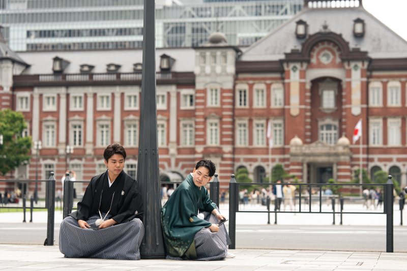 東京駅成人ショット