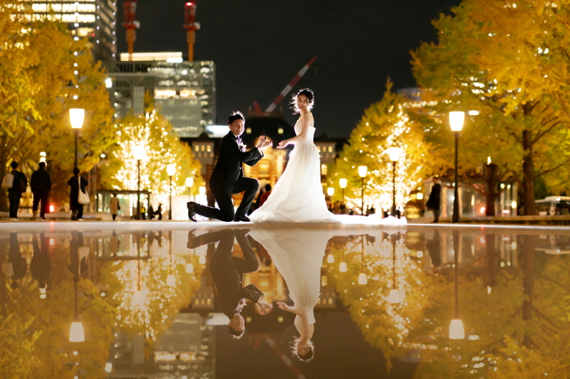 イエローのイルミネーション☆