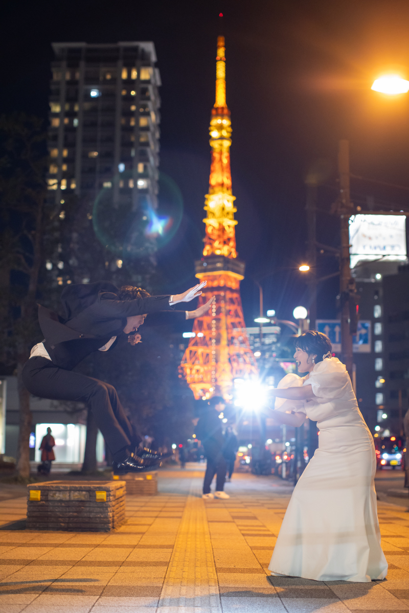 ラストカットは、全力でお茶目なポージング!