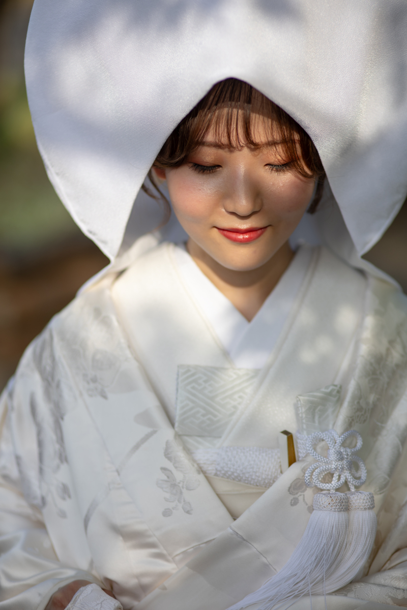 木漏れ日を浴びて…