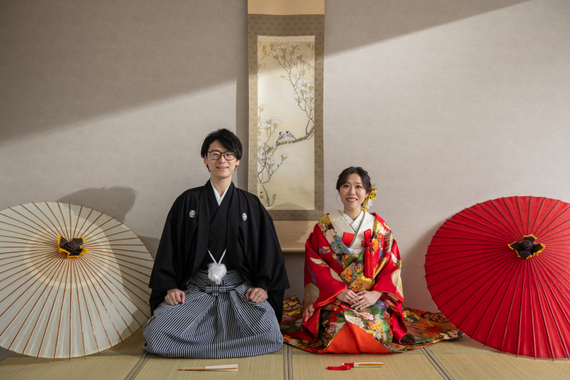 ラストはスタジオの和室風セット