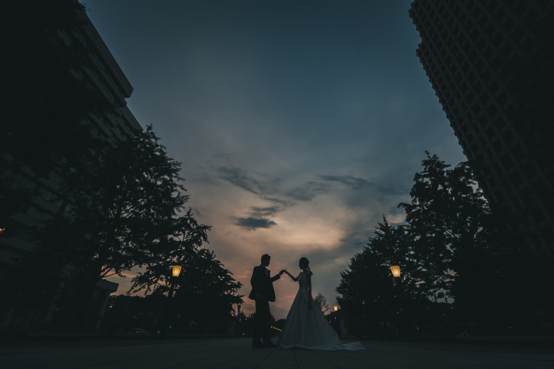 シルエットショット!