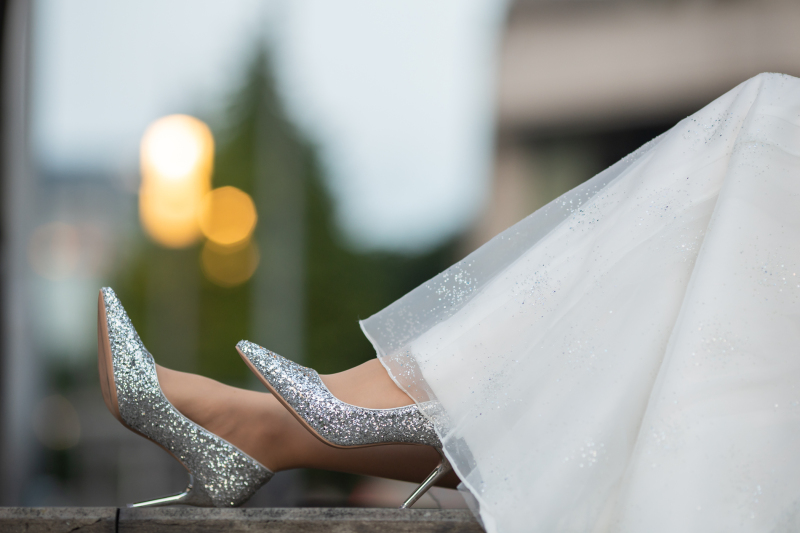 お洒落な足元のショット