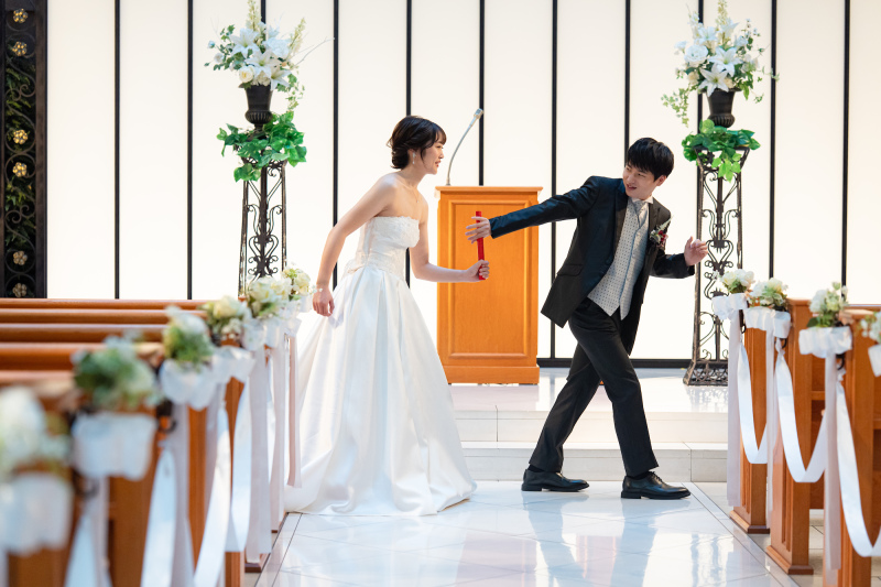 ラストショットは少しおどけたポーズで楽しく撮影