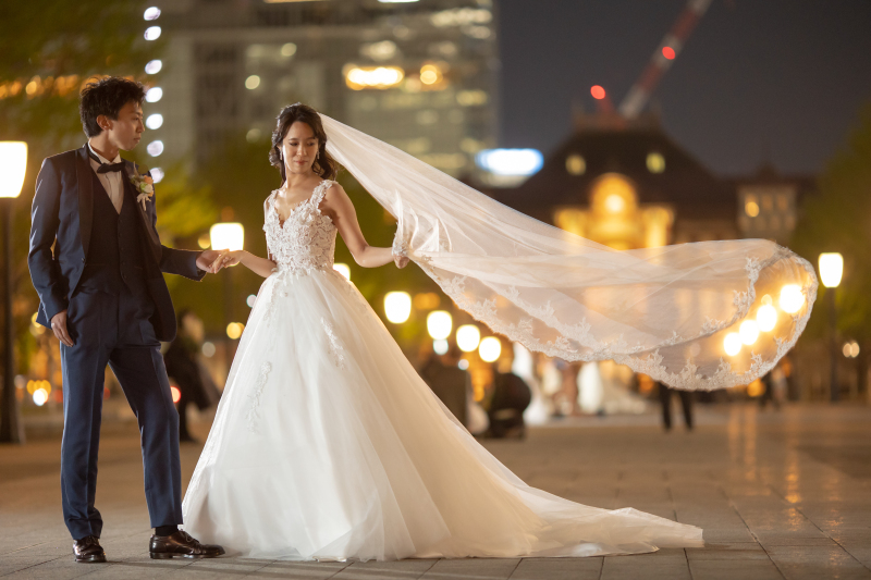 春の東京駅&丸の内ロケーション撮影