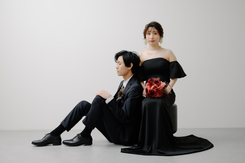 まずはスタジオ撮影から