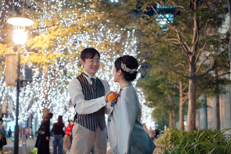 ジャケットを新婦様に♡