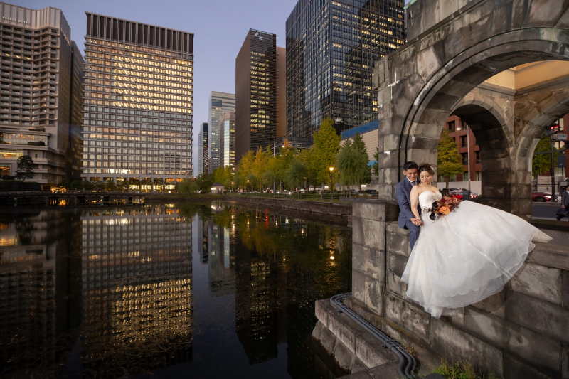和田倉門から望む夜景