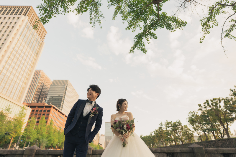 和田倉橋から見る広い空