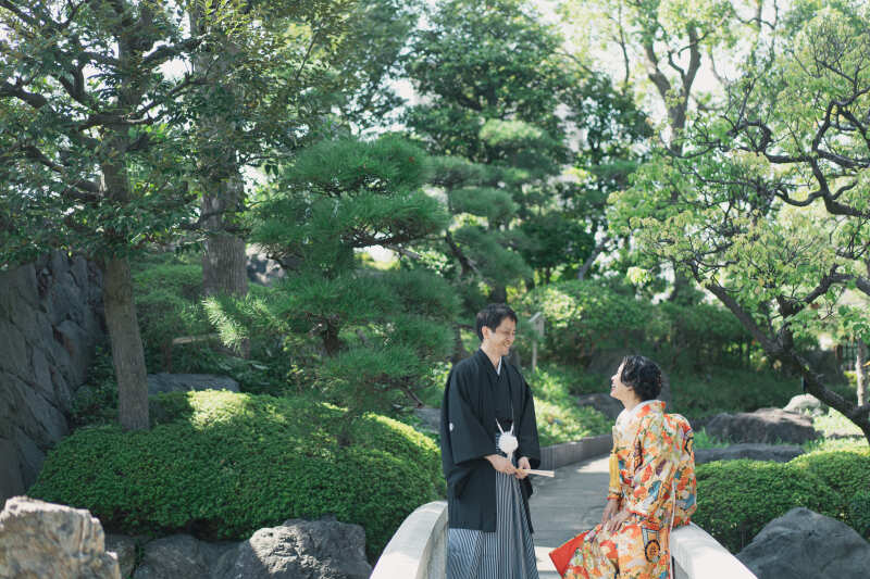 笑顔が可愛らしい新婦さん