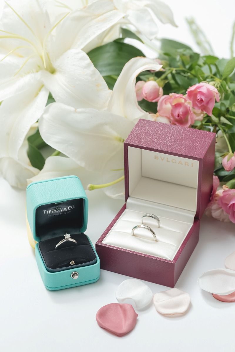 指輪の物撮りショット③