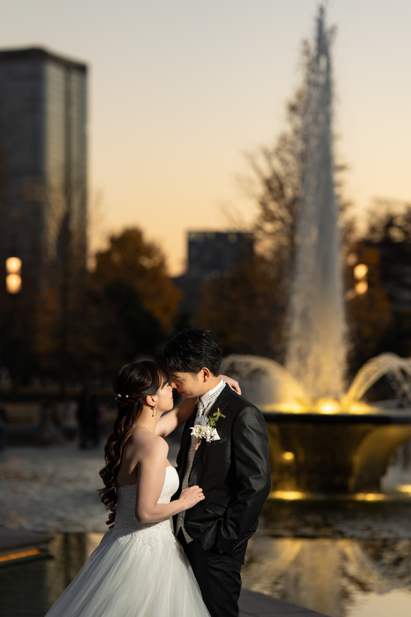 鼻をくっ付けて!