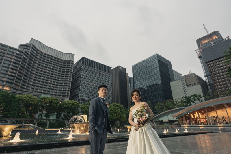 和田倉噴水公園で