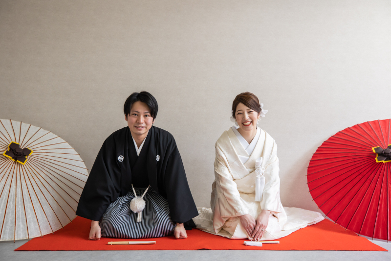 まずはスタジオ撮影から!