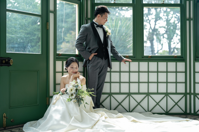 サンルームにて