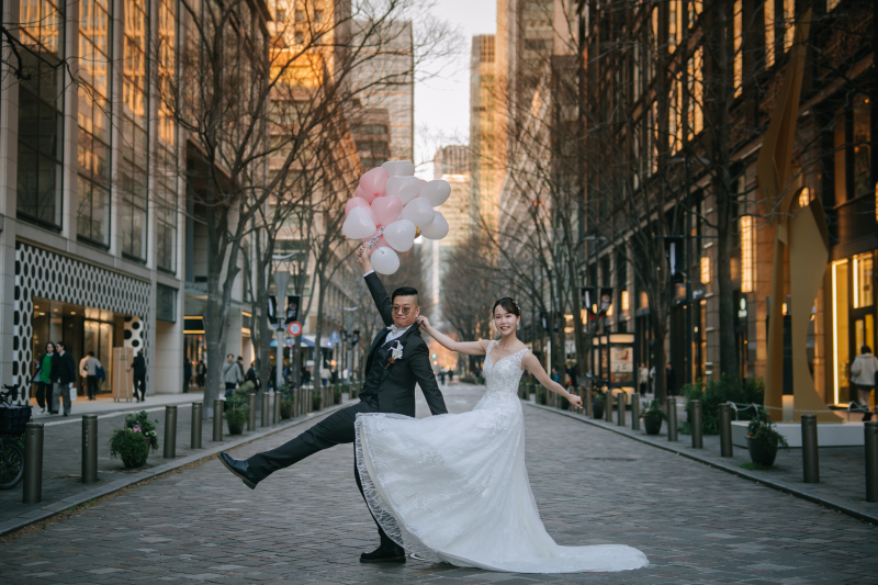 風船とともに！